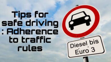 Tips for safe driving : Adherence to traffic rules